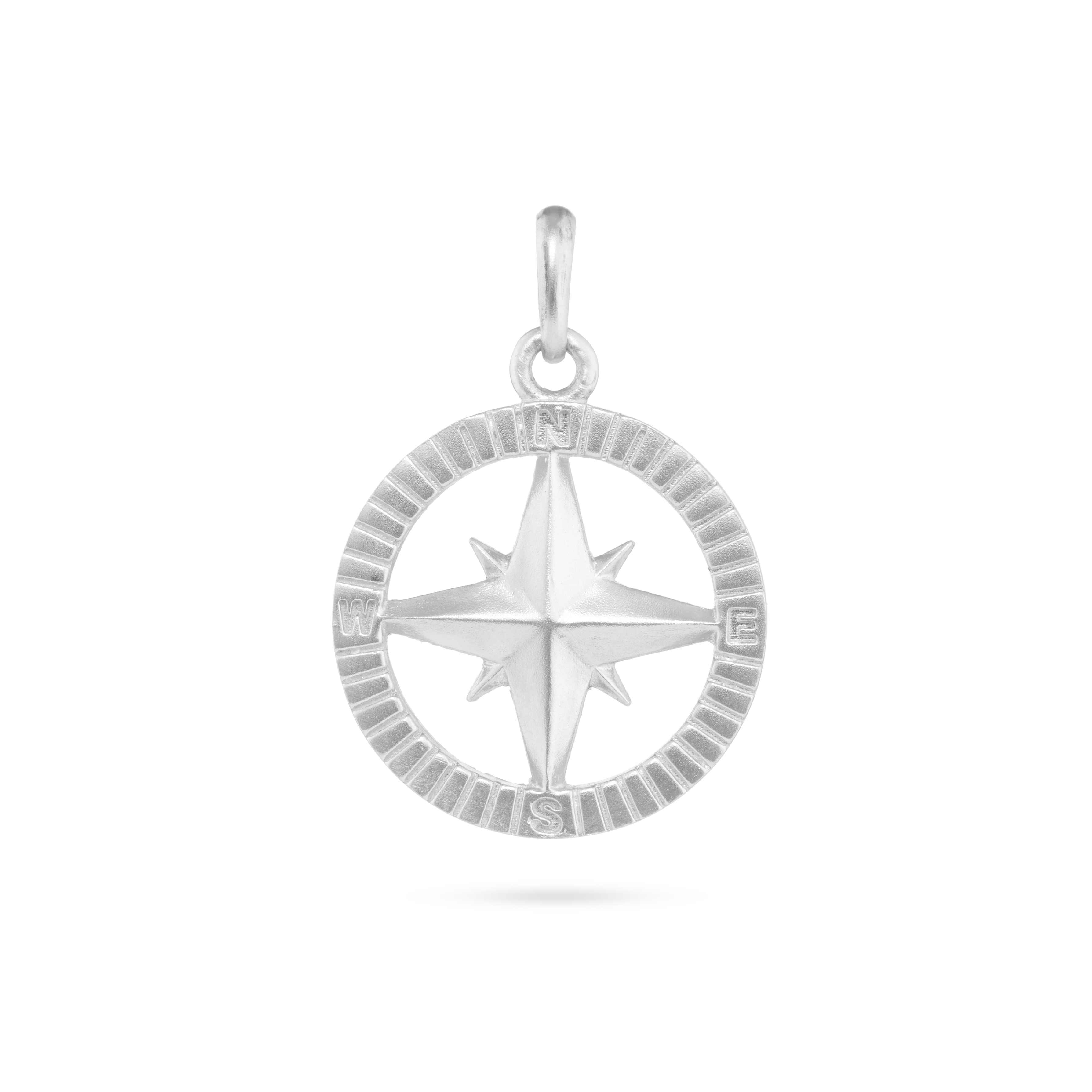 Shop Compass Pendant Pure Platinum 7879