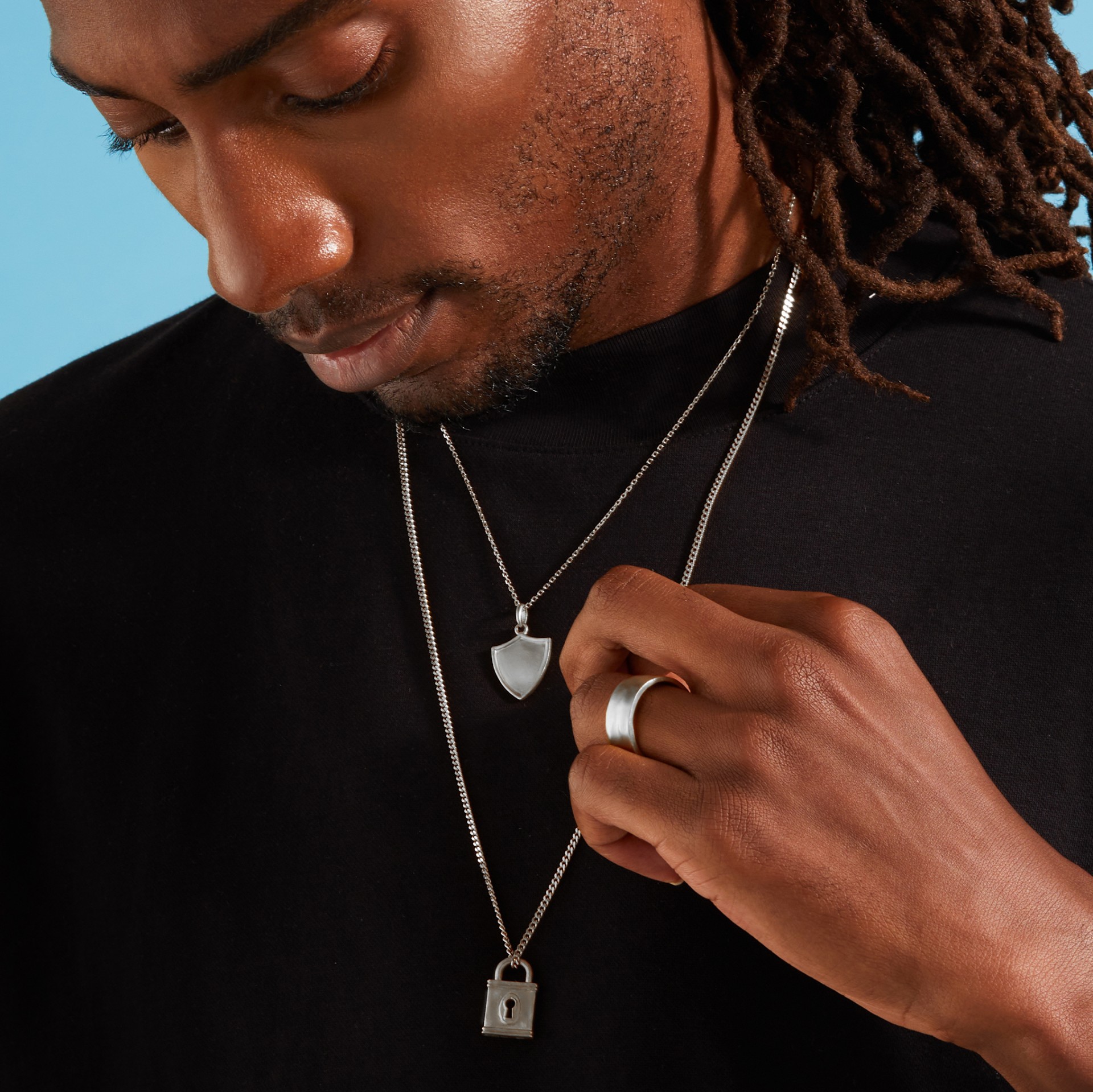 Shop Diamond Cut Curb Chain Necklace - Pure Platinum | 7879